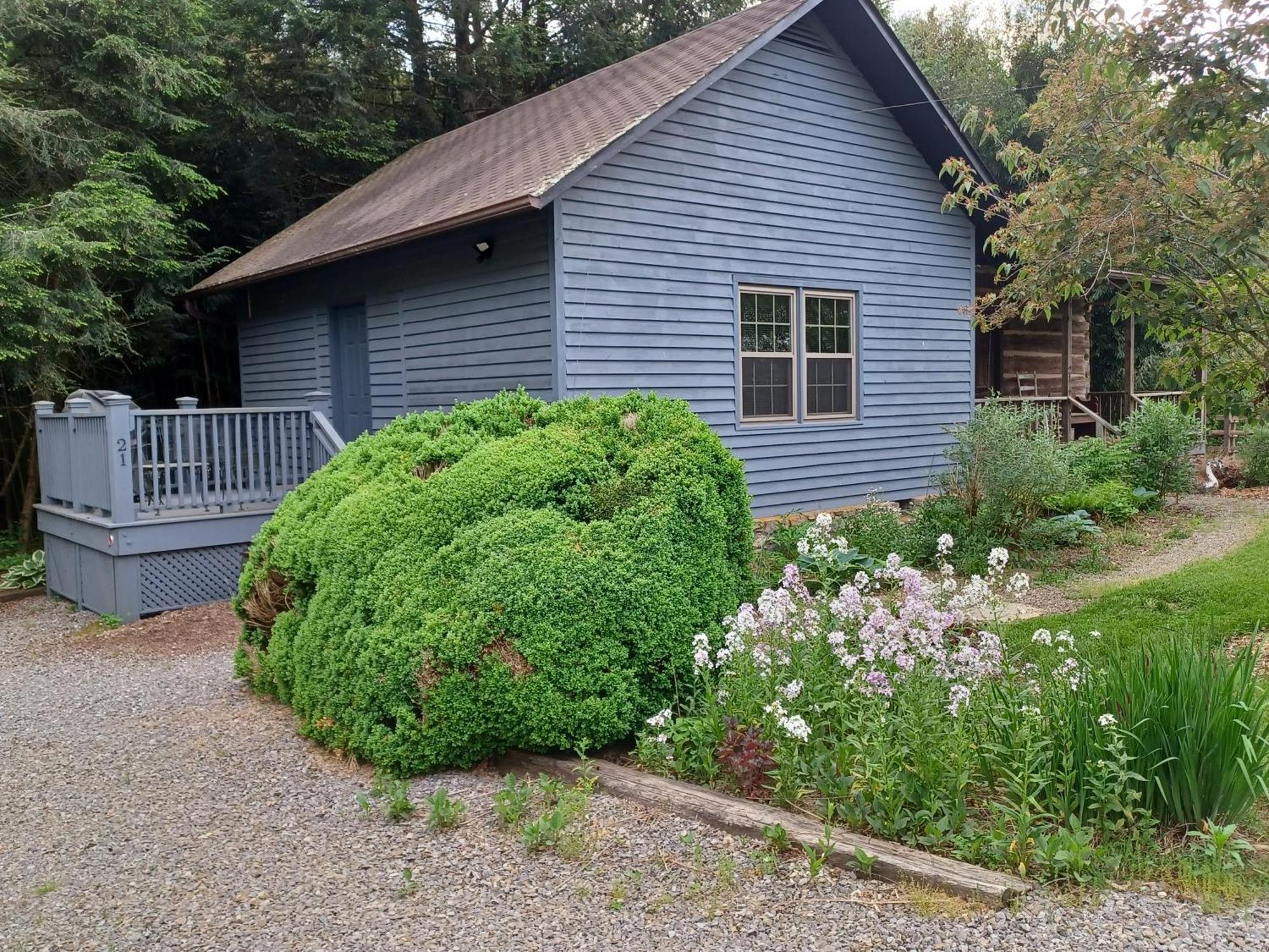 Restored1850S Log Cabin, With Gazebo And Gardens! 1 Mile To Downtown Weaverville Esterno foto
