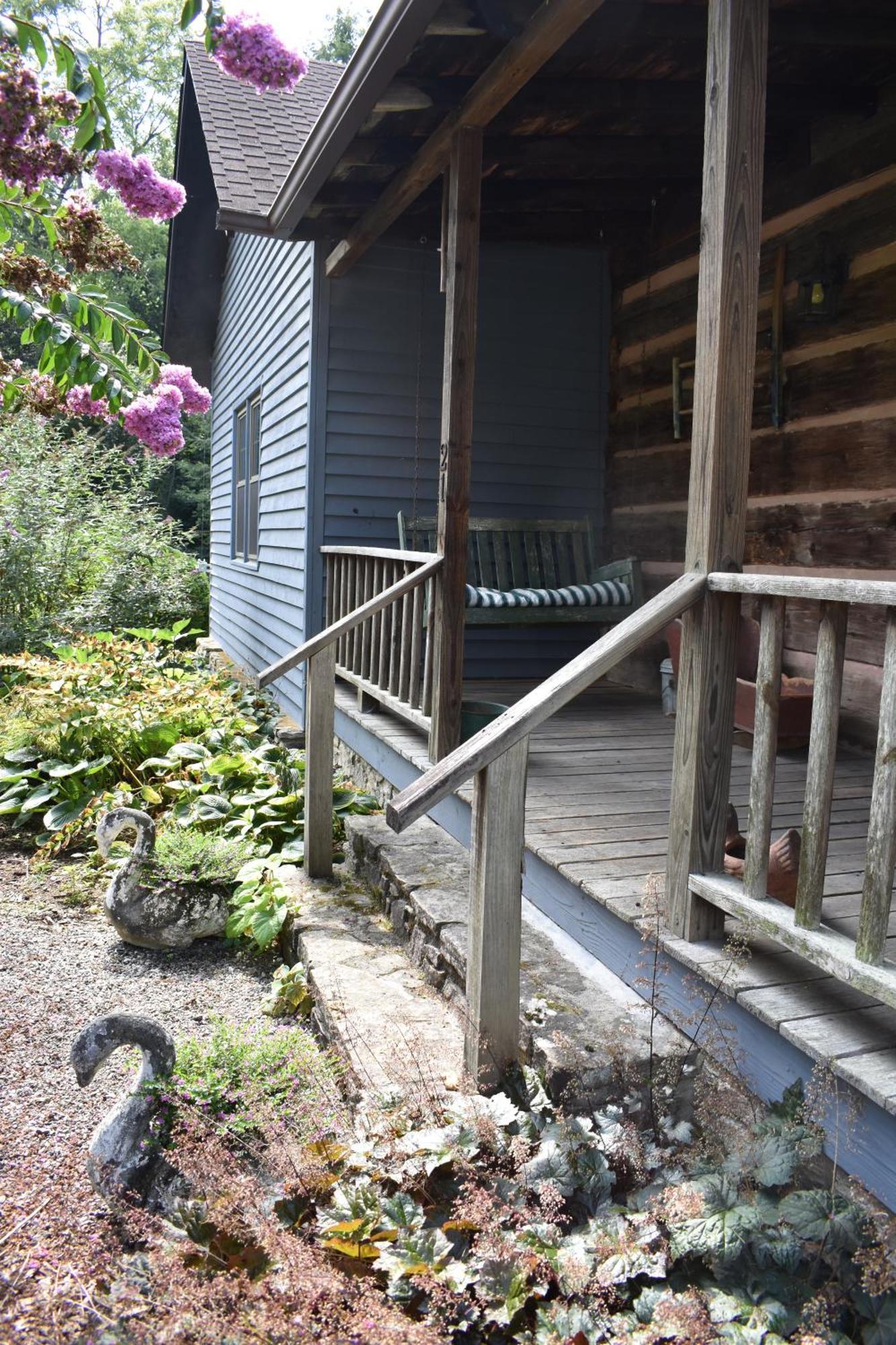 Restored1850S Log Cabin, With Gazebo And Gardens! 1 Mile To Downtown Weaverville Esterno foto